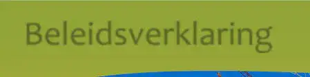 Beleidsverklaring